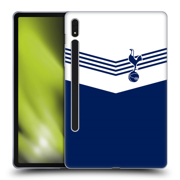 Tottenham Hotspur F.C. Badge 1978 Stripes Soft Gel Case for Samsung Galaxy Tab S8