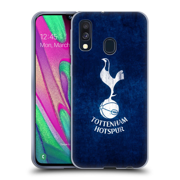 Tottenham Hotspur F.C. Badge Distressed Soft Gel Case for Samsung Galaxy A40 (2019)