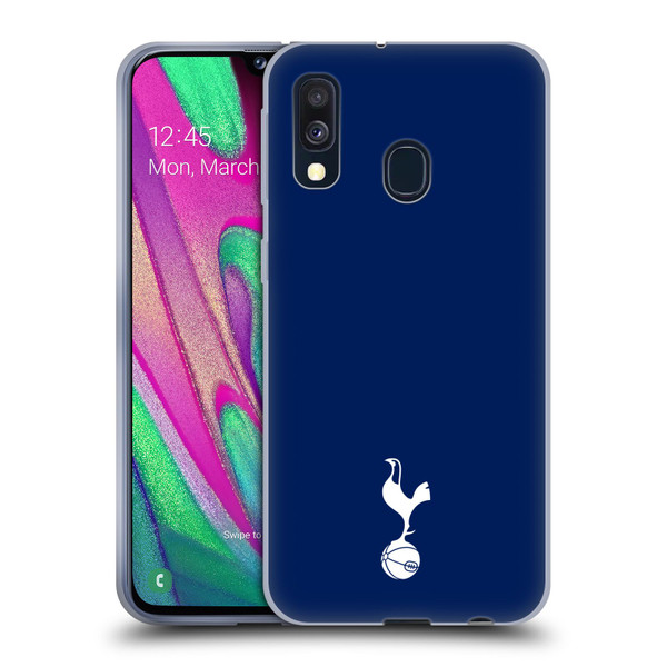 Tottenham Hotspur F.C. Badge Small Cockerel Soft Gel Case for Samsung Galaxy A40 (2019)