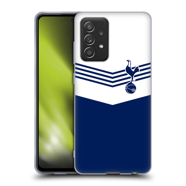 Tottenham Hotspur F.C. Badge 1978 Stripes Soft Gel Case for Samsung Galaxy A52 / A52s / 5G (2021)