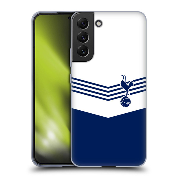 Tottenham Hotspur F.C. Badge 1978 Stripes Soft Gel Case for Samsung Galaxy S22+ 5G