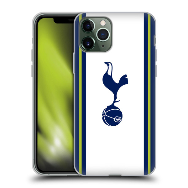 Tottenham Hotspur F.C. 2022/23 Badge Kit Home Soft Gel Case for Apple iPhone 11 Pro