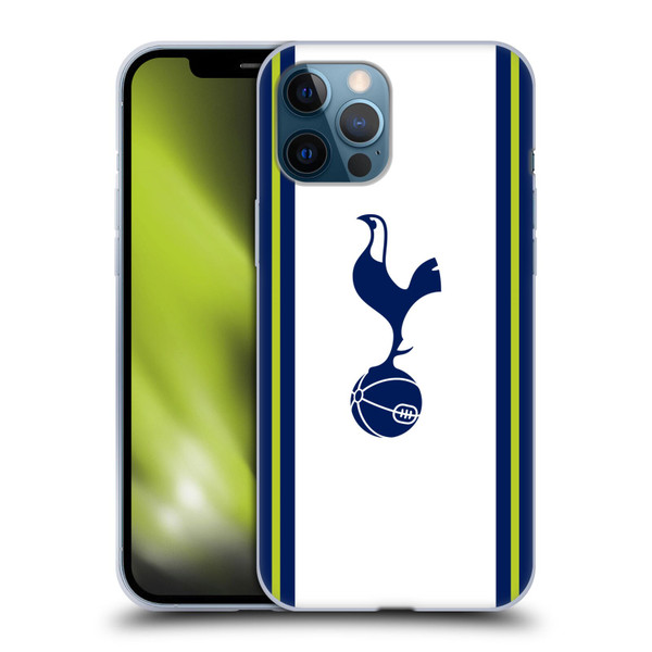 Tottenham Hotspur F.C. 2022/23 Badge Kit Home Soft Gel Case for Apple iPhone 12 Pro Max