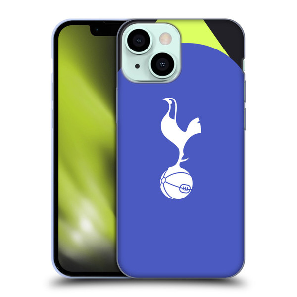Tottenham Hotspur F.C. 2022/23 Badge Kit Away Soft Gel Case for Apple iPhone 13 Mini