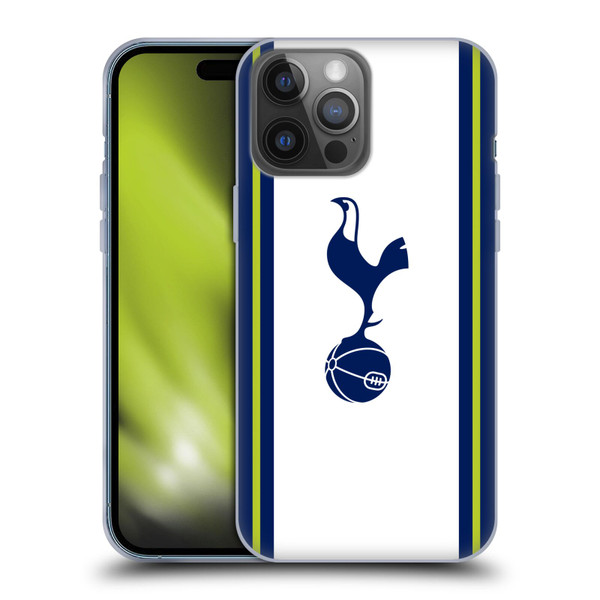 Tottenham Hotspur F.C. 2022/23 Badge Kit Home Soft Gel Case for Apple iPhone 14 Pro Max