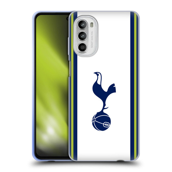Tottenham Hotspur F.C. 2022/23 Badge Kit Home Soft Gel Case for Motorola Moto G52