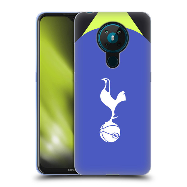 Tottenham Hotspur F.C. 2022/23 Badge Kit Away Soft Gel Case for Nokia 5.3