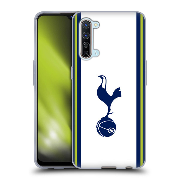 Tottenham Hotspur F.C. 2022/23 Badge Kit Home Soft Gel Case for OPPO Find X2 Lite 5G