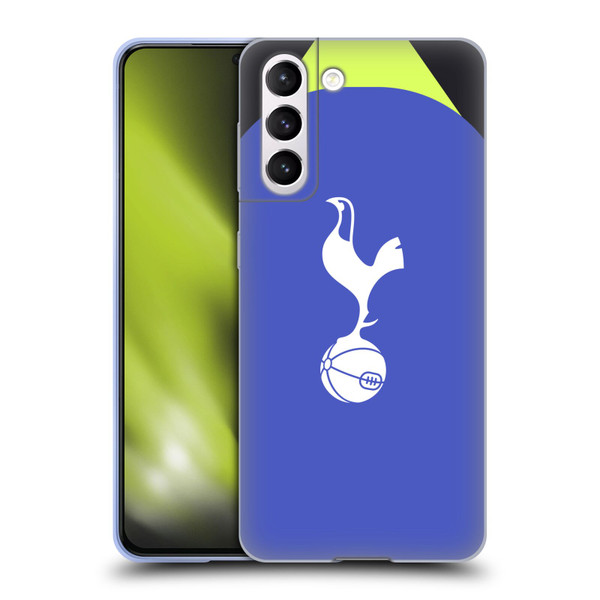 Tottenham Hotspur F.C. 2022/23 Badge Kit Away Soft Gel Case for Samsung Galaxy S21 5G