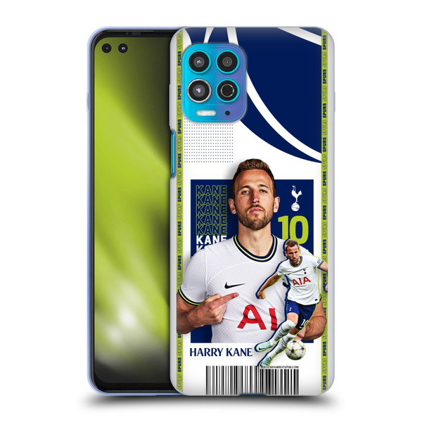 Tottenham Hotspur F.C. 2022/23 First Team Harry Kane Soft Gel Case for Motorola Moto G100