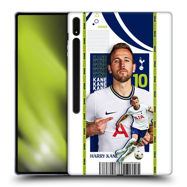 Tottenham Hotspur F.C. 2022/23 First Team Harry Kane Soft Gel Case for Samsung Galaxy Tab S8 Ultra