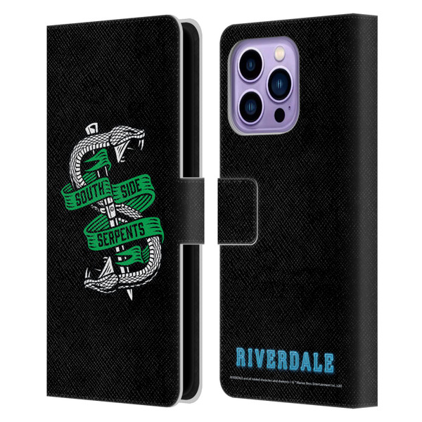 Riverdale Art South Side Serpents Leather Book Wallet Case Cover For Apple iPhone 14 Pro Max