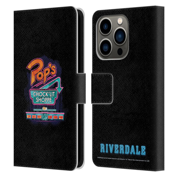 Riverdale Art Pop's Leather Book Wallet Case Cover For Apple iPhone 14 Pro