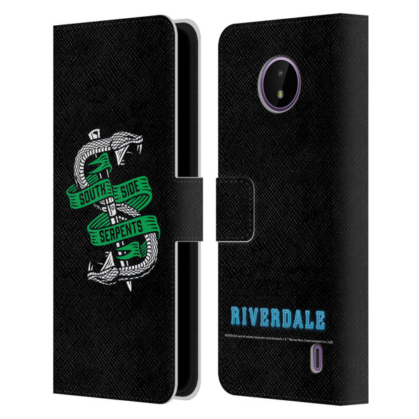 Riverdale Art South Side Serpents Leather Book Wallet Case Cover For Nokia C10 / C20