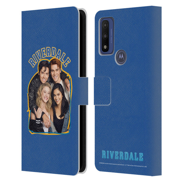 Riverdale Art Riverdale Cast 2 Leather Book Wallet Case Cover For Motorola G Pure