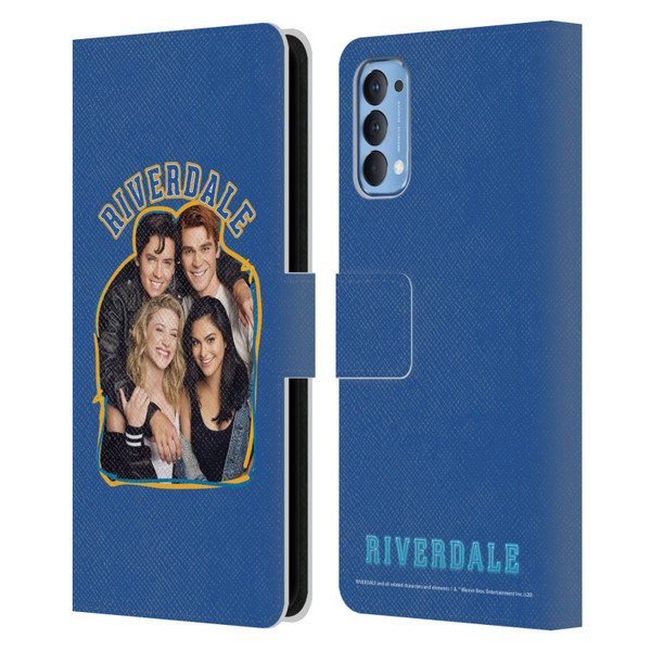 Riverdale Art Riverdale Cast 2 Leather Book Wallet Case Cover For OPPO Reno 4 5G