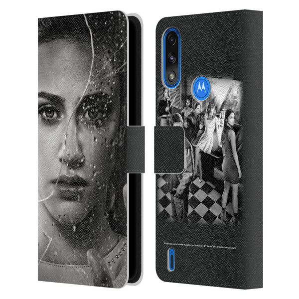 Riverdale Broken Glass Portraits Betty Cooper Leather Book Wallet Case Cover For Motorola Moto E7 Power / Moto E7i Power