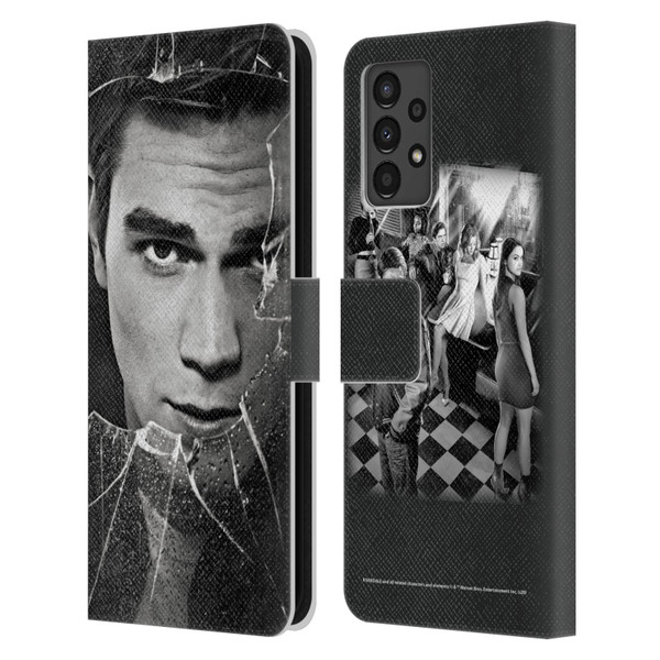 Riverdale Broken Glass Portraits Archie Andrews Leather Book Wallet Case Cover For Samsung Galaxy A13 (2022)