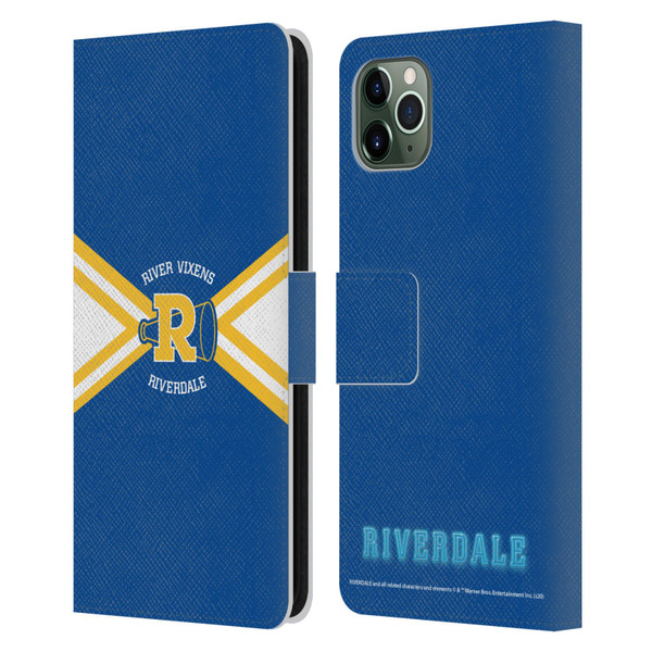 Riverdale Graphic Art River Vixens Uniform Leather Book Wallet Case Cover For Apple iPhone 11 Pro Max