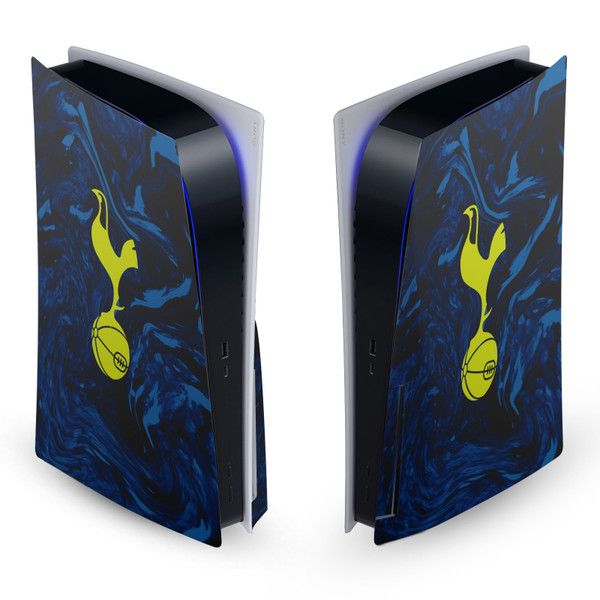 Tottenham Hotspur F.C. Logo Art 2021/22 Away Kit Vinyl Sticker Skin Decal Cover for Sony PS5 Disc Edition Console