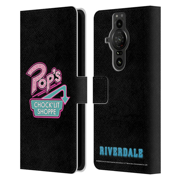 Riverdale Graphic Art Pop's Leather Book Wallet Case Cover For Sony Xperia Pro-I