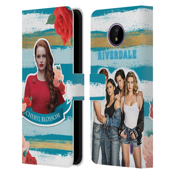 Riverdale Graphics Cheryl Blossom Leather Book Wallet Case Cover For Nokia C10 / C20