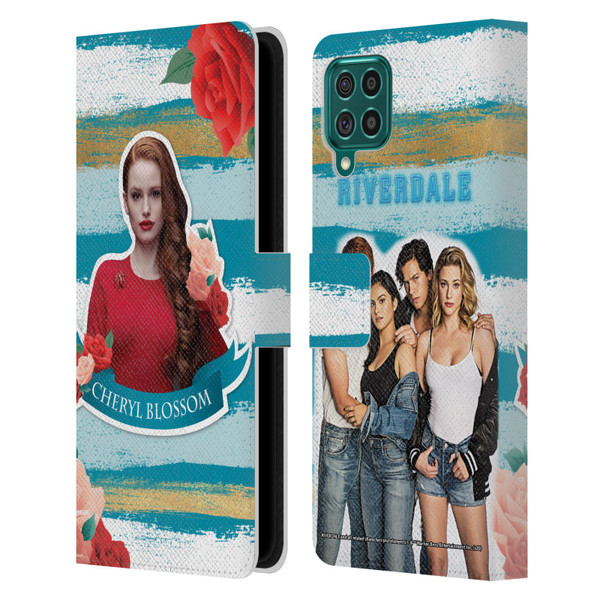 Riverdale Graphics Cheryl Blossom Leather Book Wallet Case Cover For Samsung Galaxy F62 (2021)