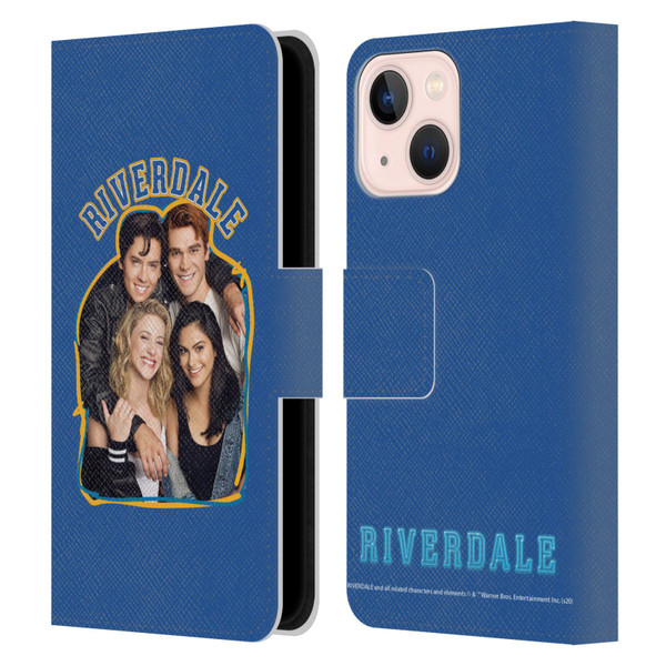 Riverdale Art Riverdale Cast 2 Leather Book Wallet Case Cover For Apple iPhone 13 Mini