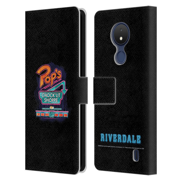 Riverdale Art Pop's Leather Book Wallet Case Cover For Nokia C21