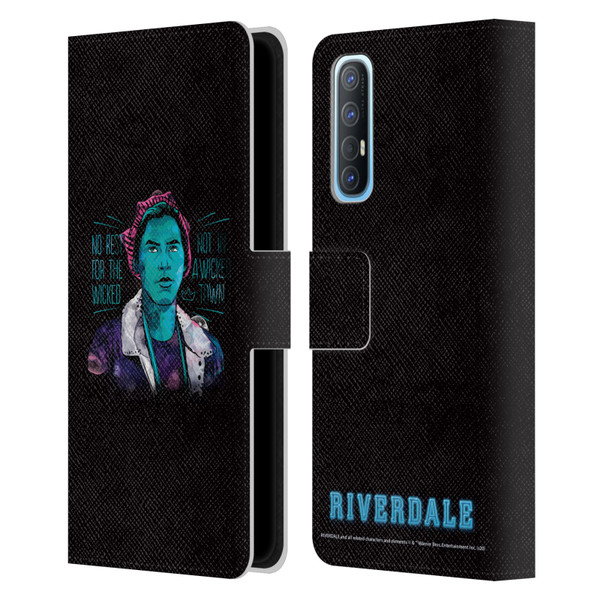 Riverdale Art Jughead Jones Leather Book Wallet Case Cover For OPPO Find X2 Neo 5G