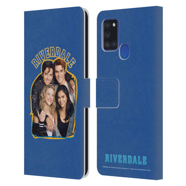 Riverdale Art Riverdale Cast 2 Leather Book Wallet Case Cover For Samsung Galaxy A21s (2020)