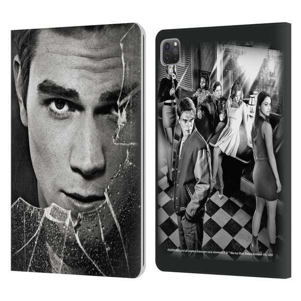 Riverdale Broken Glass Portraits Archie Andrews Leather Book Wallet Case Cover For Apple iPad Pro 11 2020 / 2021 / 2022