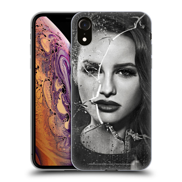 Riverdale Broken Glass Portraits Cheryl Blossom Soft Gel Case for Apple iPhone XR