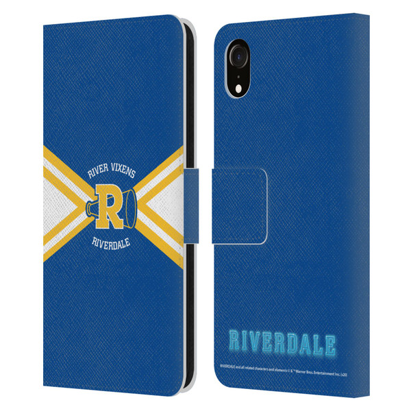 Riverdale Graphic Art River Vixens Uniform Leather Book Wallet Case Cover For Apple iPhone XR