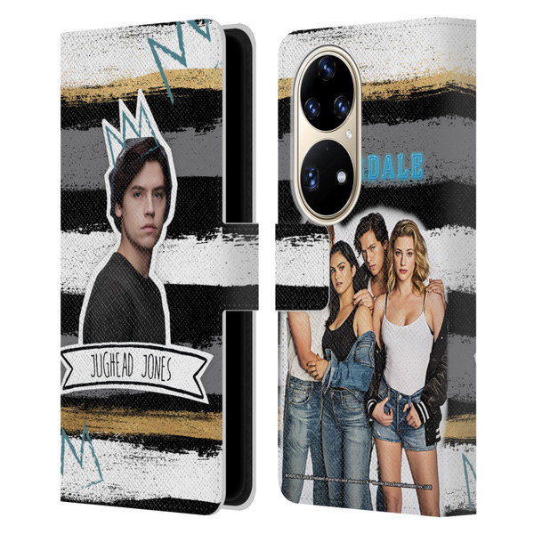 Riverdale Graphics Jughead Jones Leather Book Wallet Case Cover For Huawei P50 Pro