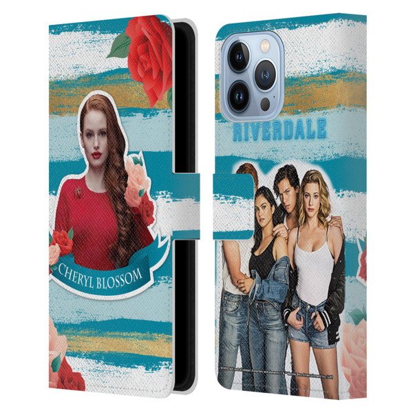 Riverdale Graphics Cheryl Blossom Leather Book Wallet Case Cover For Apple iPhone 13 Pro Max
