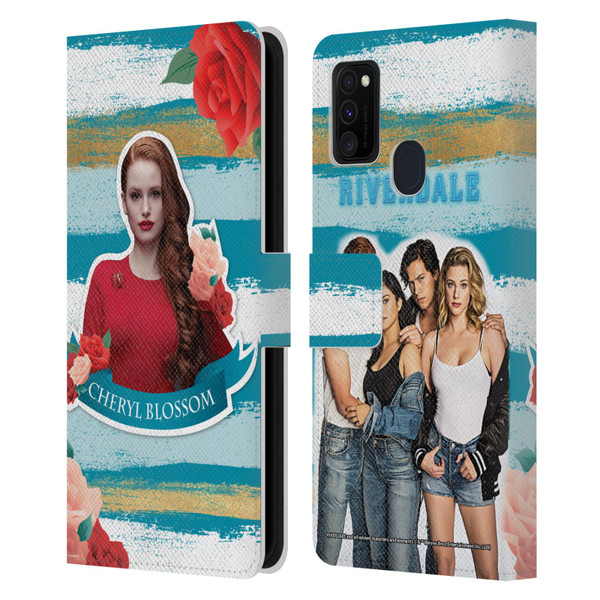 Riverdale Graphics Cheryl Blossom Leather Book Wallet Case Cover For Samsung Galaxy M30s (2019)/M21 (2020)