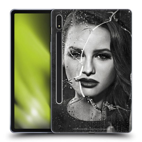 Riverdale Broken Glass Portraits Cheryl Blossom Soft Gel Case for Samsung Galaxy Tab S8