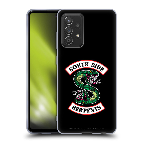 Riverdale Graphic Art South Side Serpents Soft Gel Case for Samsung Galaxy A52 / A52s / 5G (2021)