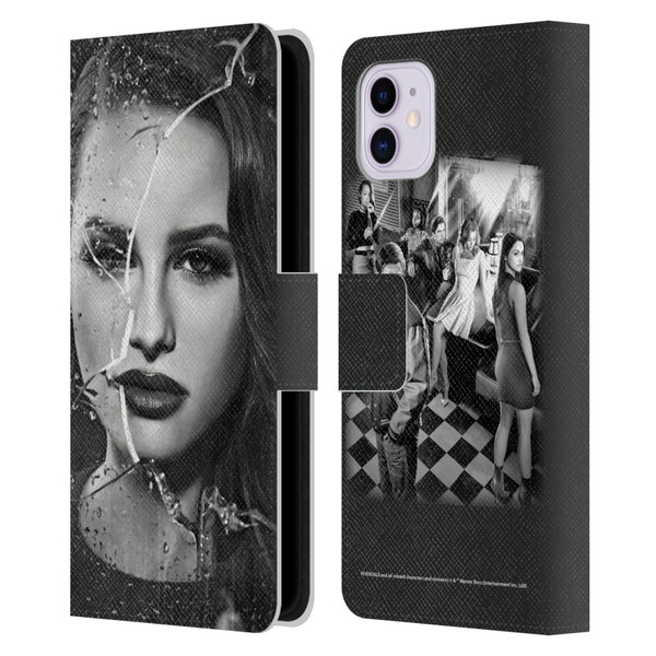 Riverdale Broken Glass Portraits Cheryl Blossom Leather Book Wallet Case Cover For Apple iPhone 11