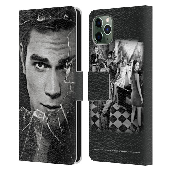 Riverdale Broken Glass Portraits Archie Andrews Leather Book Wallet Case Cover For Apple iPhone 11 Pro Max