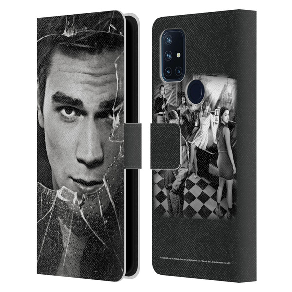 Riverdale Broken Glass Portraits Archie Andrews Leather Book Wallet Case Cover For OnePlus Nord N10 5G