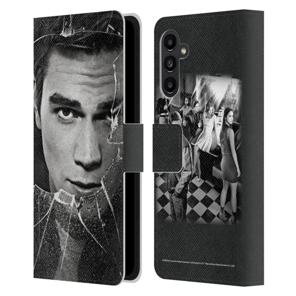 Riverdale Broken Glass Portraits Archie Andrews Leather Book Wallet Case Cover For Samsung Galaxy A13 5G (2021)