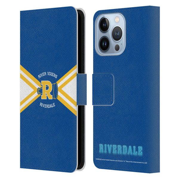 Riverdale Graphic Art River Vixens Uniform Leather Book Wallet Case Cover For Apple iPhone 13 Pro