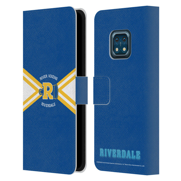 Riverdale Graphic Art River Vixens Uniform Leather Book Wallet Case Cover For Nokia XR20
