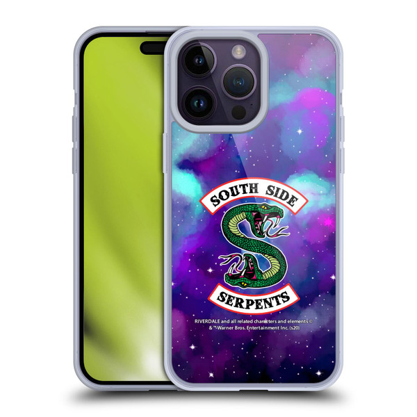 Riverdale South Side Serpents Nebula Logo 1 Soft Gel Case for Apple iPhone 14 Pro Max