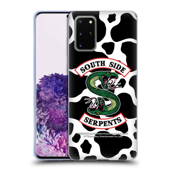 Riverdale South Side Serpents Cow Logo Soft Gel Case for Samsung Galaxy S20+ / S20+ 5G