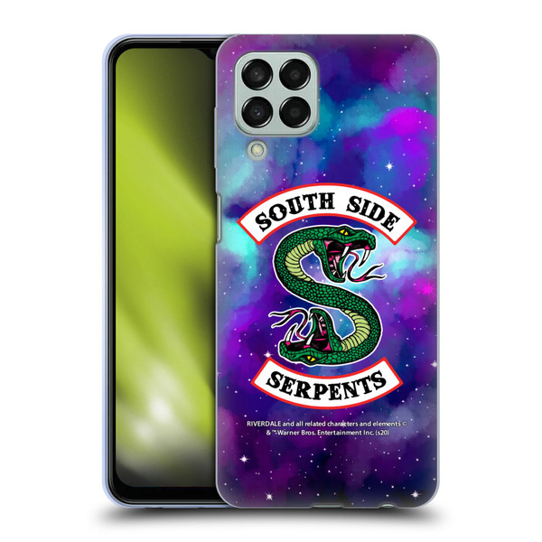 Riverdale South Side Serpents Nebula Logo 1 Soft Gel Case for Samsung Galaxy M33 (2022)