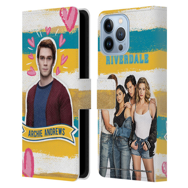 Riverdale Graphics Archie Andrews Leather Book Wallet Case Cover For Apple iPhone 13 Pro Max