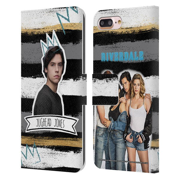 Riverdale Graphics Jughead Jones Leather Book Wallet Case Cover For Apple iPhone 7 Plus / iPhone 8 Plus